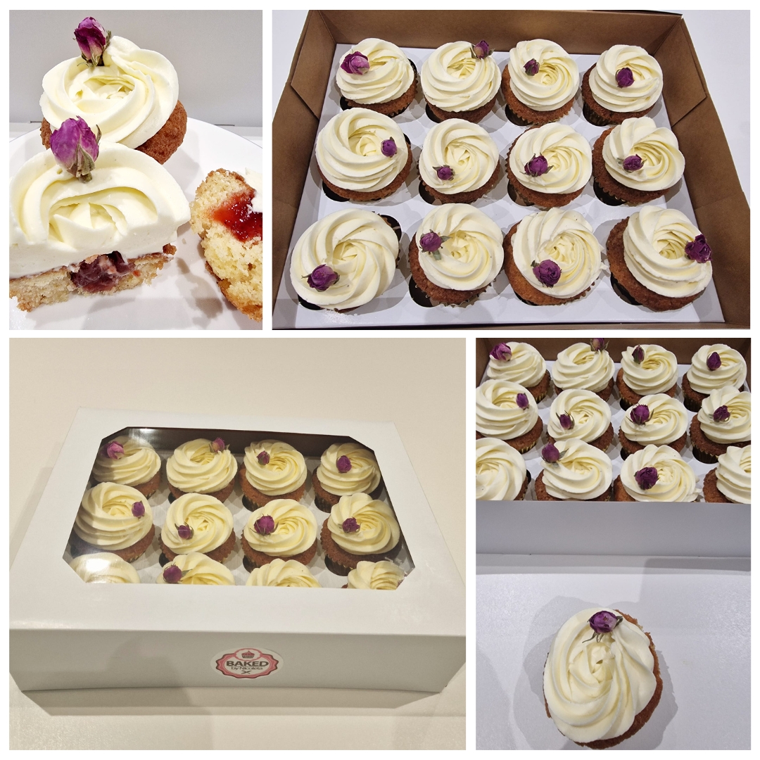 Image of Gluten Free Victoria Sponge Cupcakes