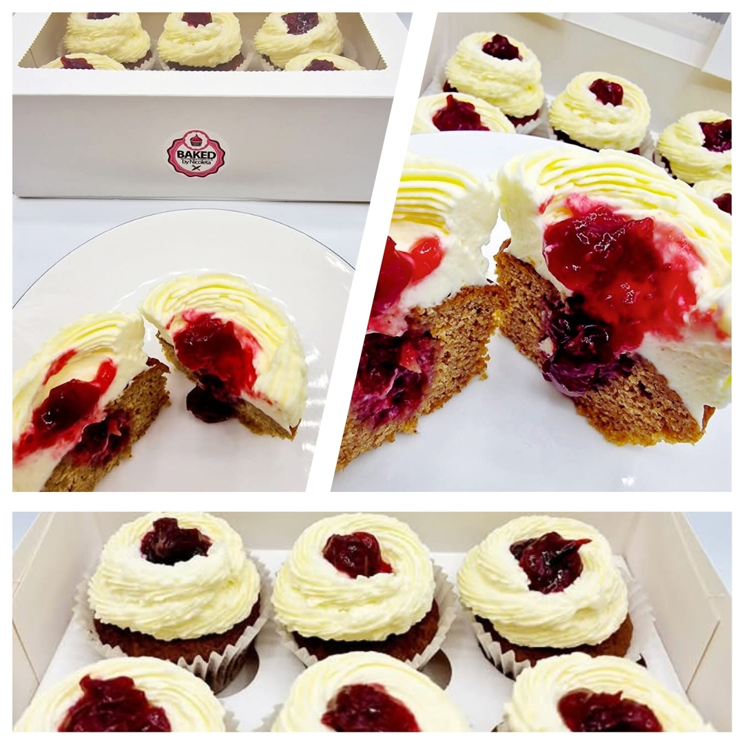 Image of Pumpkin & Cranberry Cupcakes