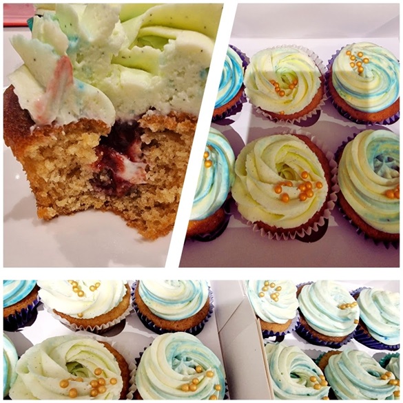 Image of Victoria Sponge Cupcakes