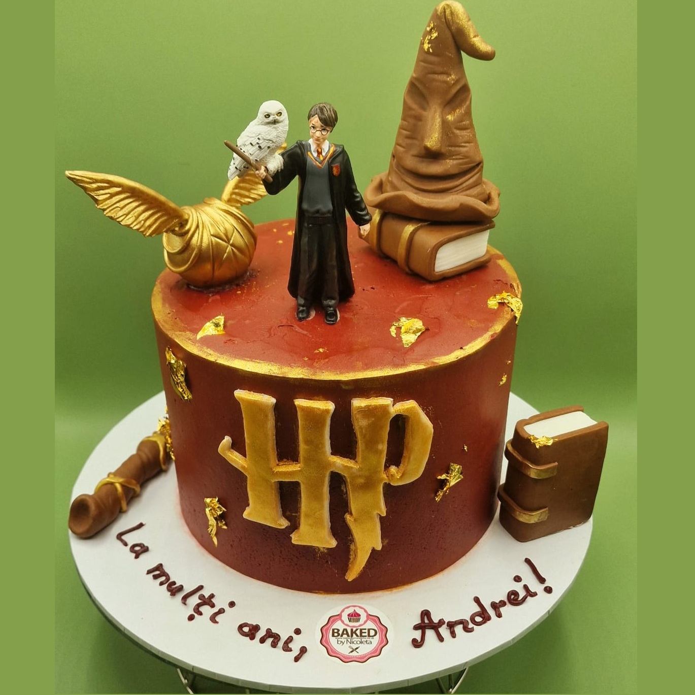 Bespoke custom celebration cake for Boys & Adventures handcrafted by Nicoleta