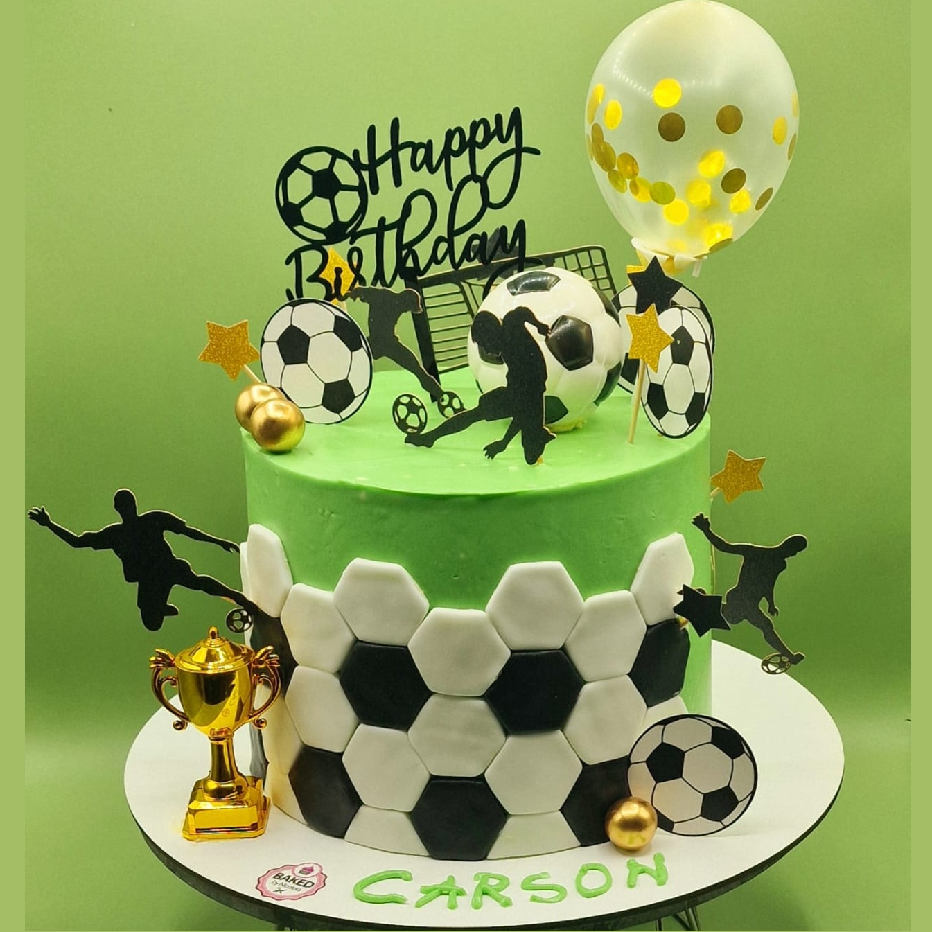 Bespoke custom celebration cake for Boys & Adventures handcrafted by Nicoleta