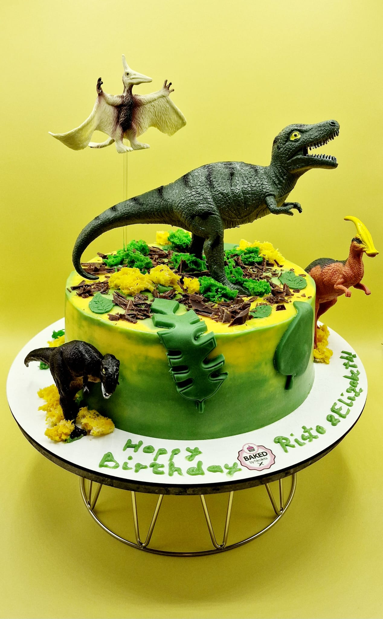 Bespoke custom celebration cake for Boys & Adventures handcrafted by Nicoleta