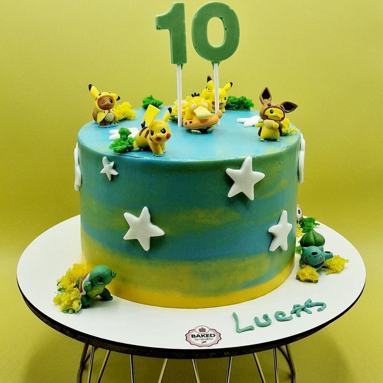 Bespoke custom celebration cake for Boys & Adventures handcrafted by Nicoleta