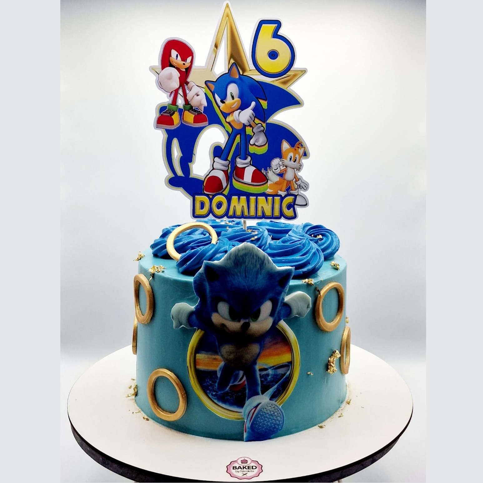 Bespoke custom celebration cake for Boys & Adventures handcrafted by Nicoleta