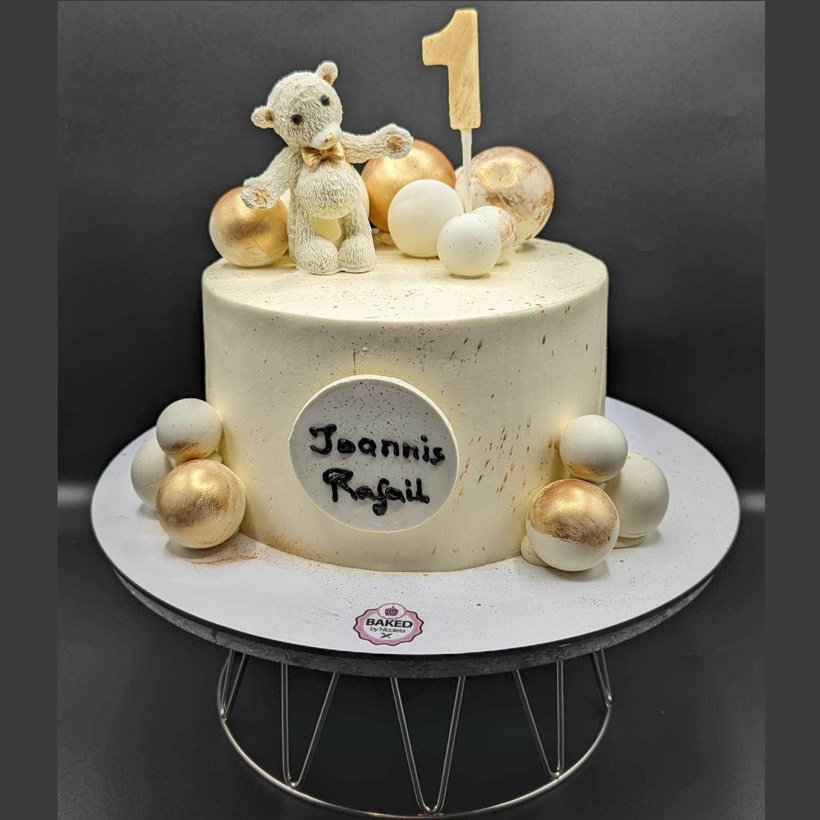 Bespoke custom celebration cake for Boys & Adventures handcrafted by Nicoleta
