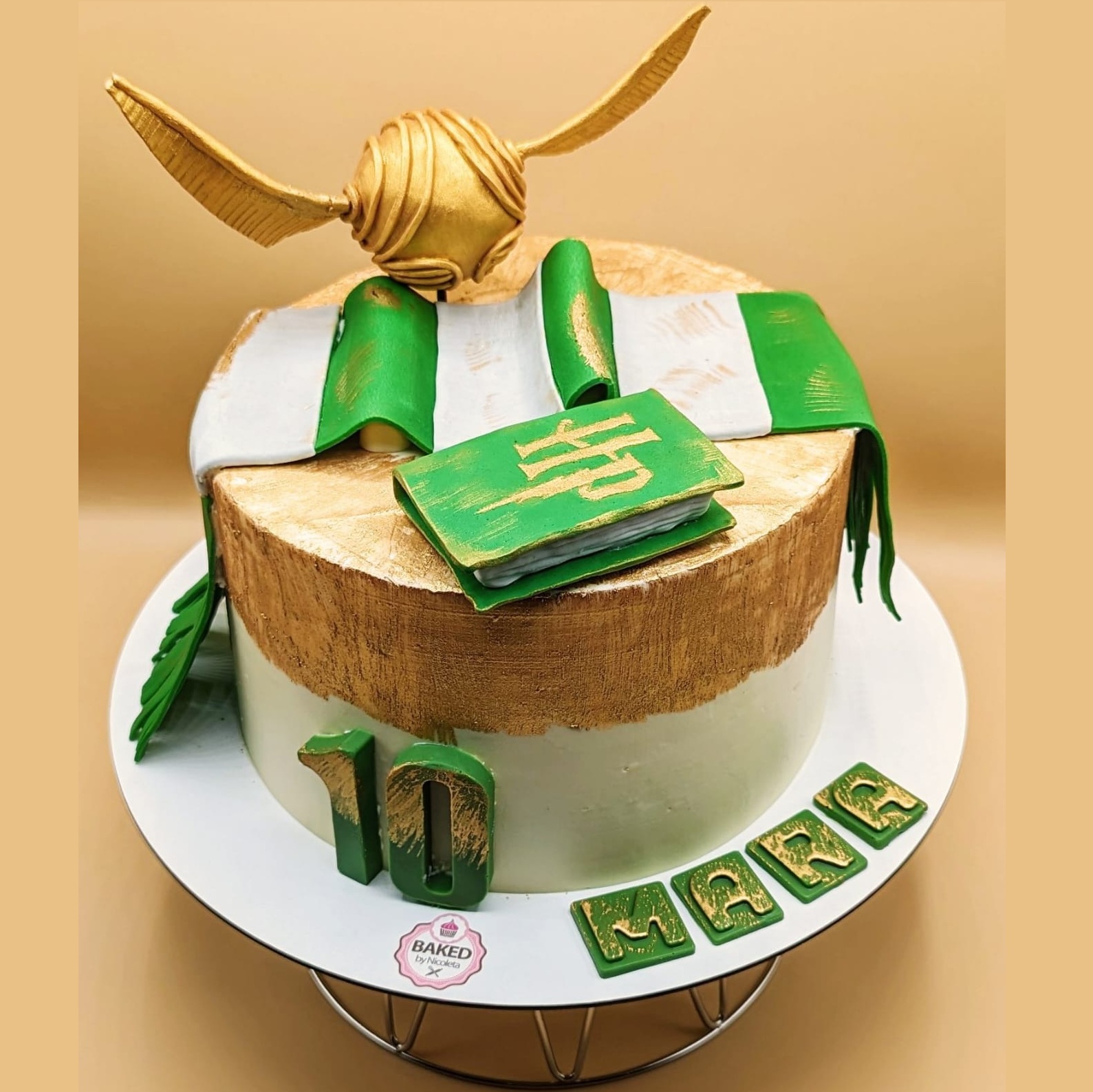 Bespoke custom celebration cake for Girls & Fairytales handcrafted by Nicoleta