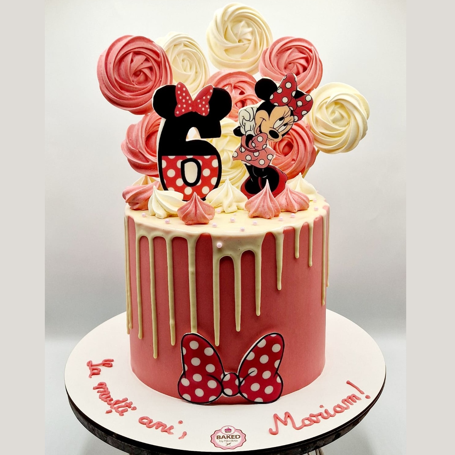 Bespoke custom celebration cake for Girls & Fairytales handcrafted by Nicoleta