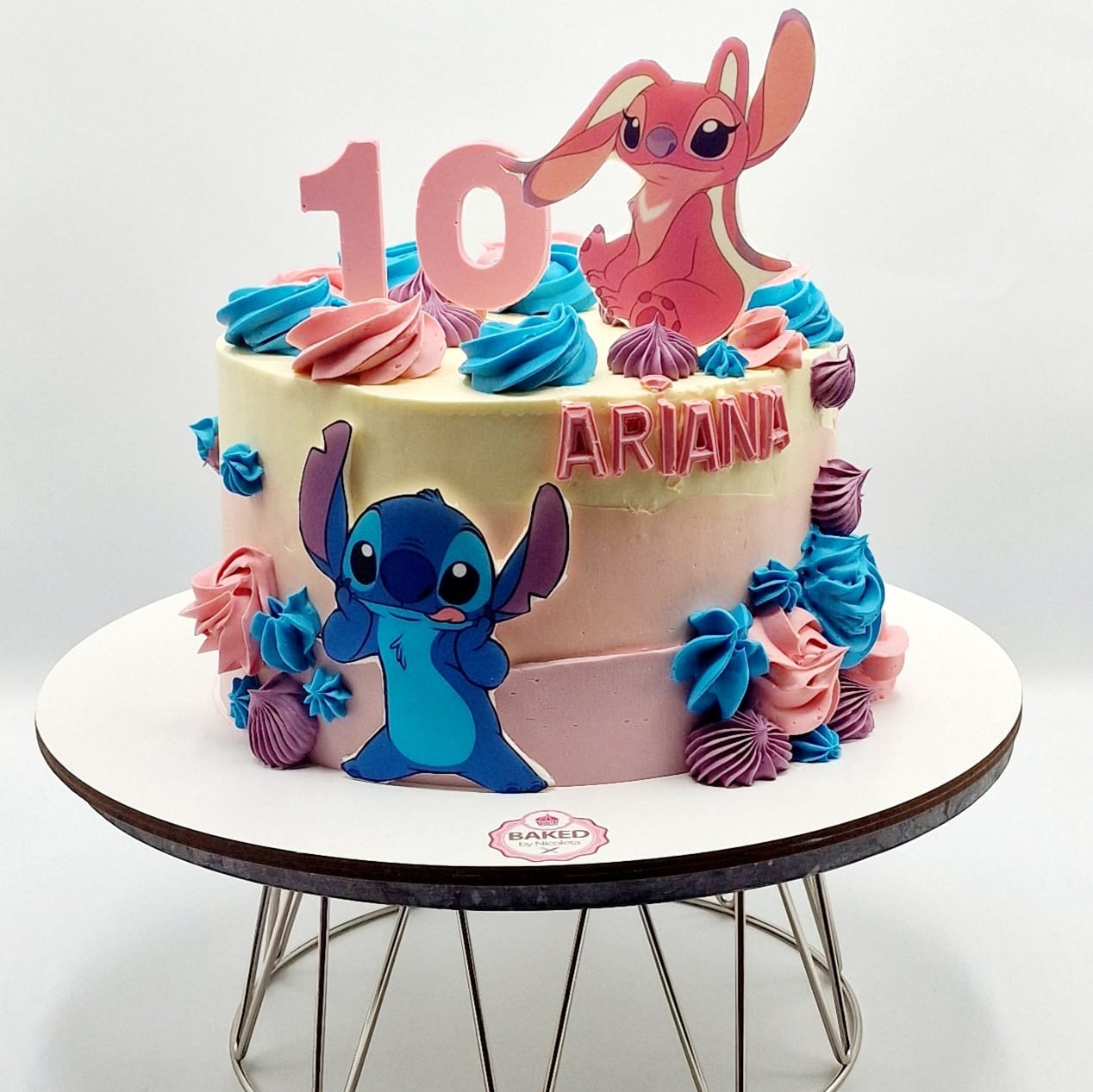 Bespoke custom celebration cake for Girls & Fairytales handcrafted by Nicoleta