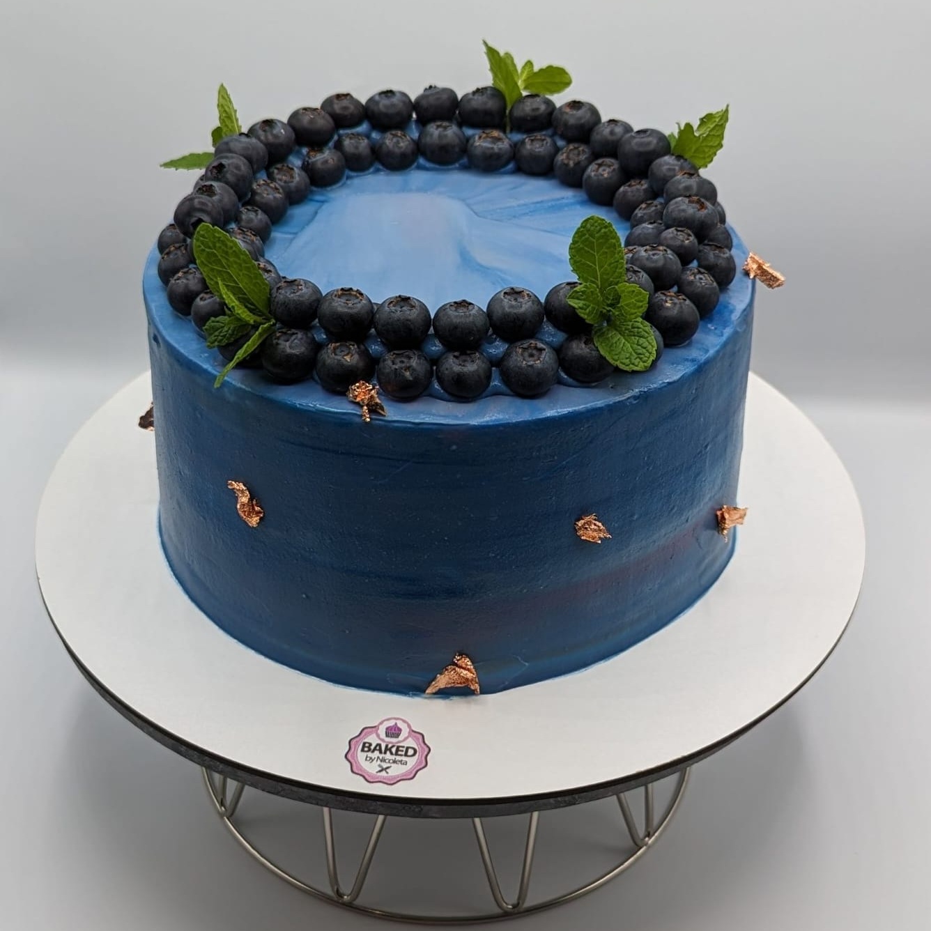 Bespoke custom celebration cake for Gentlemen & Milestones handcrafted by Nicoleta