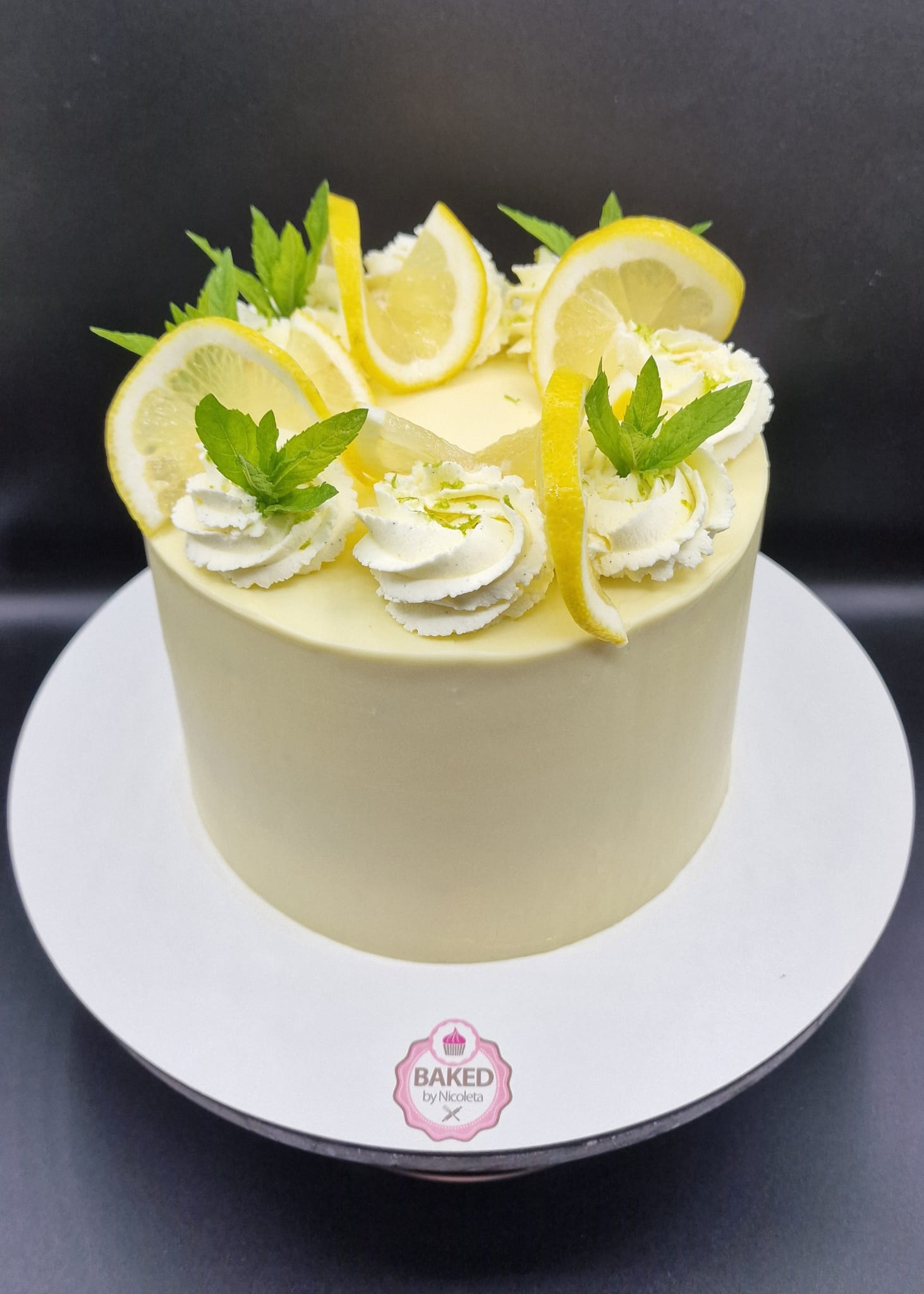 Bespoke custom celebration cake for Ladies & Elegance handcrafted by Nicoleta
