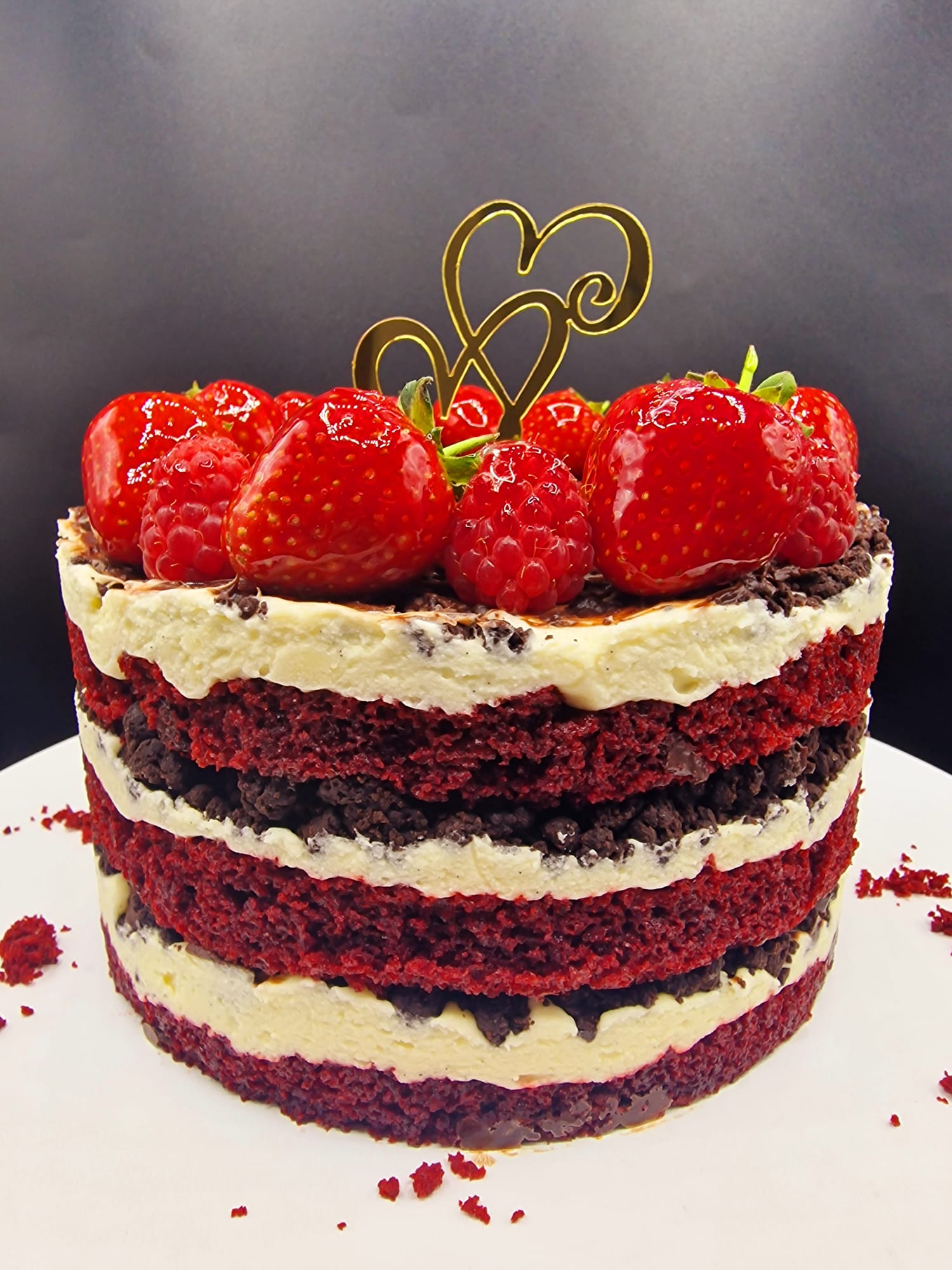 Bespoke custom celebration cake for Ladies & Elegance handcrafted by Nicoleta