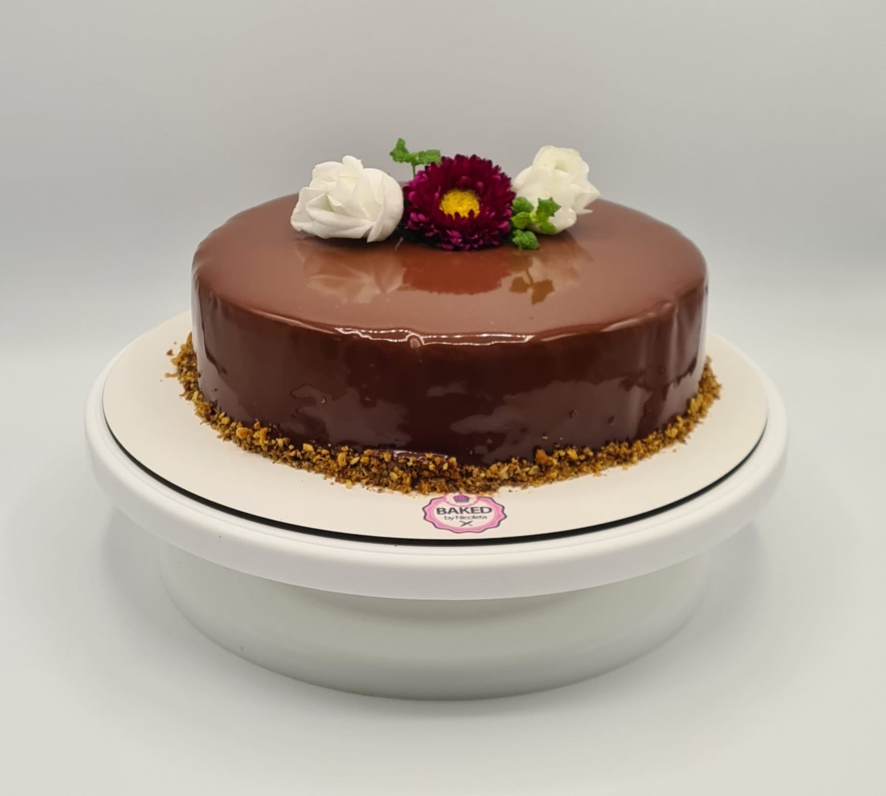 Bespoke custom celebration cake for Ladies & Elegance handcrafted by Nicoleta