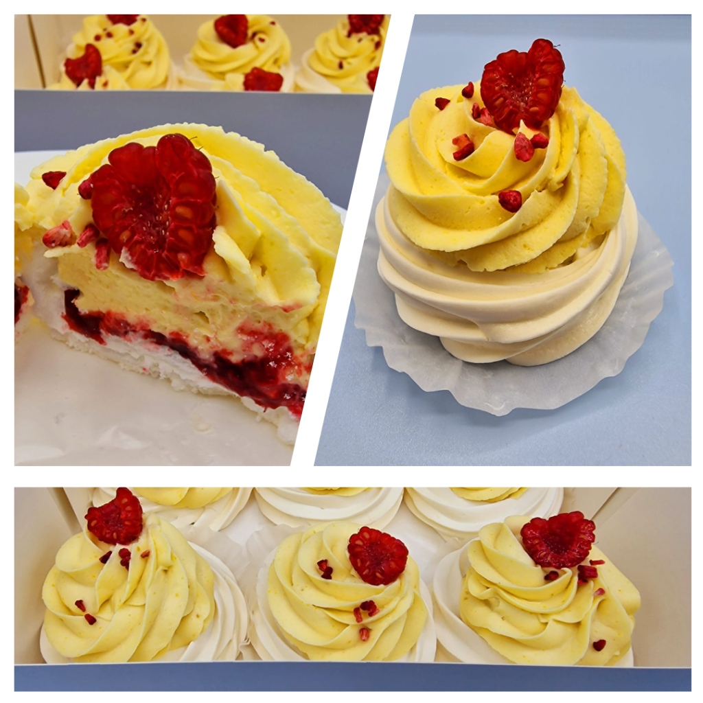 Image of Mango and Raspberry Pavlova